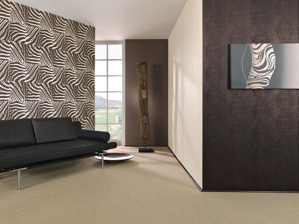 Harmonische Innenraumgestaltung - Boden Wand und Decke