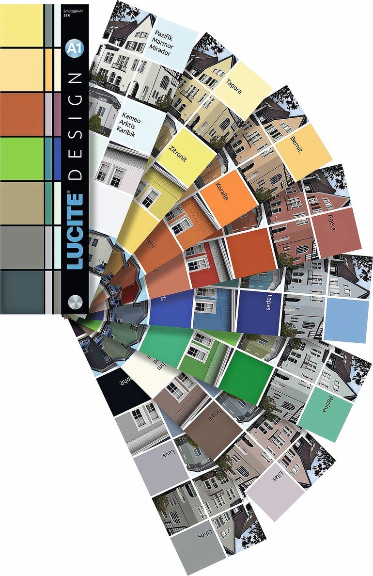 Farbtonbeständige Fassadenfarbe vn CD-Color