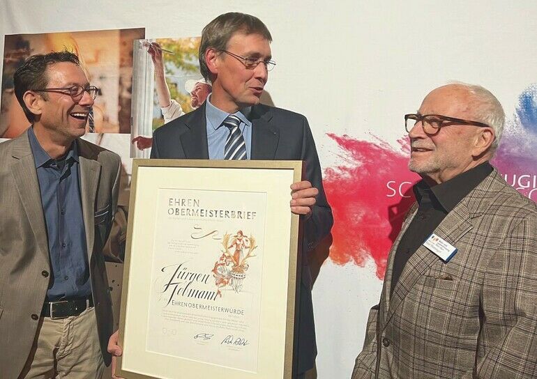 Große Ehre für Jürgen Jobmann
