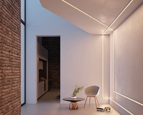Noël & Marquet Design-Lichtleiste für kreative Innenraumgestaltung