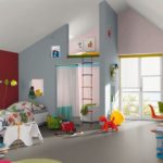 Farbige Kinderzimmergestaltung