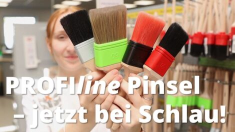 Neue PROFIline Pinsel im schlauen Farbleitsystem