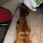 Holz reparieren