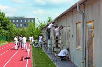 "Haus für Kinder" - München - Fassadenarbeiten
